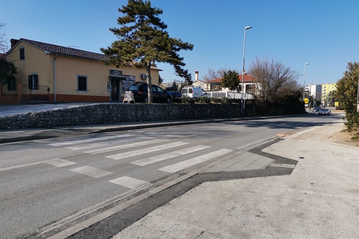 Nesreća se dogodila u ulici Zelenice kraj NK Rudar (Snimio Branko Biočić)